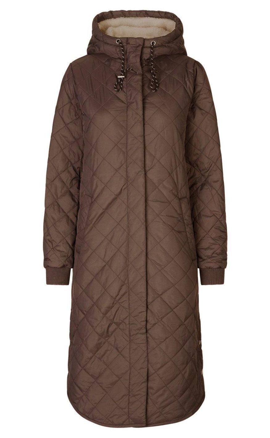 Dark Mocca Global Funk Jakke Arrow Two Teddo - Global Funk Fashionmanifest - 5715555588693