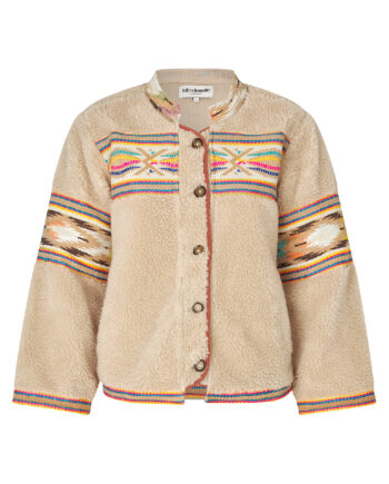 08 Beige Lollys Laundry Jakke Siri Beige - Lollys Laundry Fashionmanifest  - 5712793420952