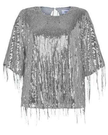 1020 Sølv Moves Bluse Mandi Silver - Moves Fashionmanifest  - 5715773064030
