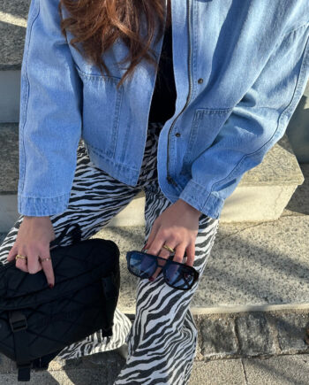 1001 Blå Moves Jakke Sikorie Denim Light Blue - Moves Fashionmanifest  - 5713712990273