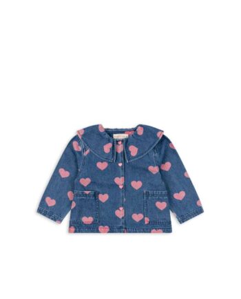 Pink Konges Sløjd Magot Denim Bluse Gots Bon Coeur - Konges Sløjd Fashionmanifest  - 5715404288491