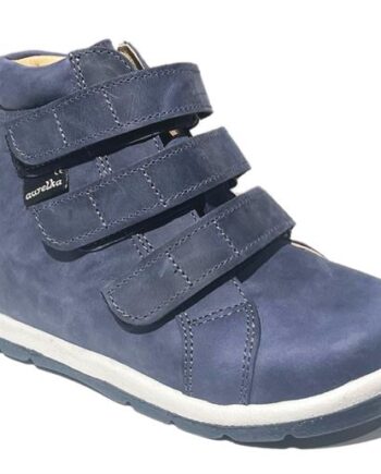 Aurelka Velcrosko Jeans Blå Sko Med Ekstra Støtte - Aurelka Fashionmanifest