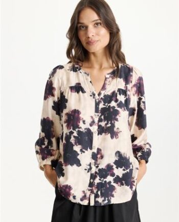 Bordeaux Infront Bluse 295a Burgundy - Infront Fashionmanifest  - 5714220401978