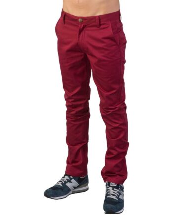 Bordeaux Element Howland Chino Pant Rød - Element Fashionmanifest  - 3607867062621