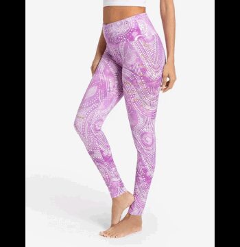 Yoga Leggings Puja Violet Størrelse: Yoga Tøj Spirit Godkarmashop - Godkarmashop Fashionmanifest